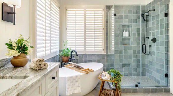 bathroom design layout