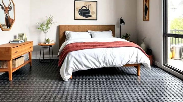 bedroom flooring idea