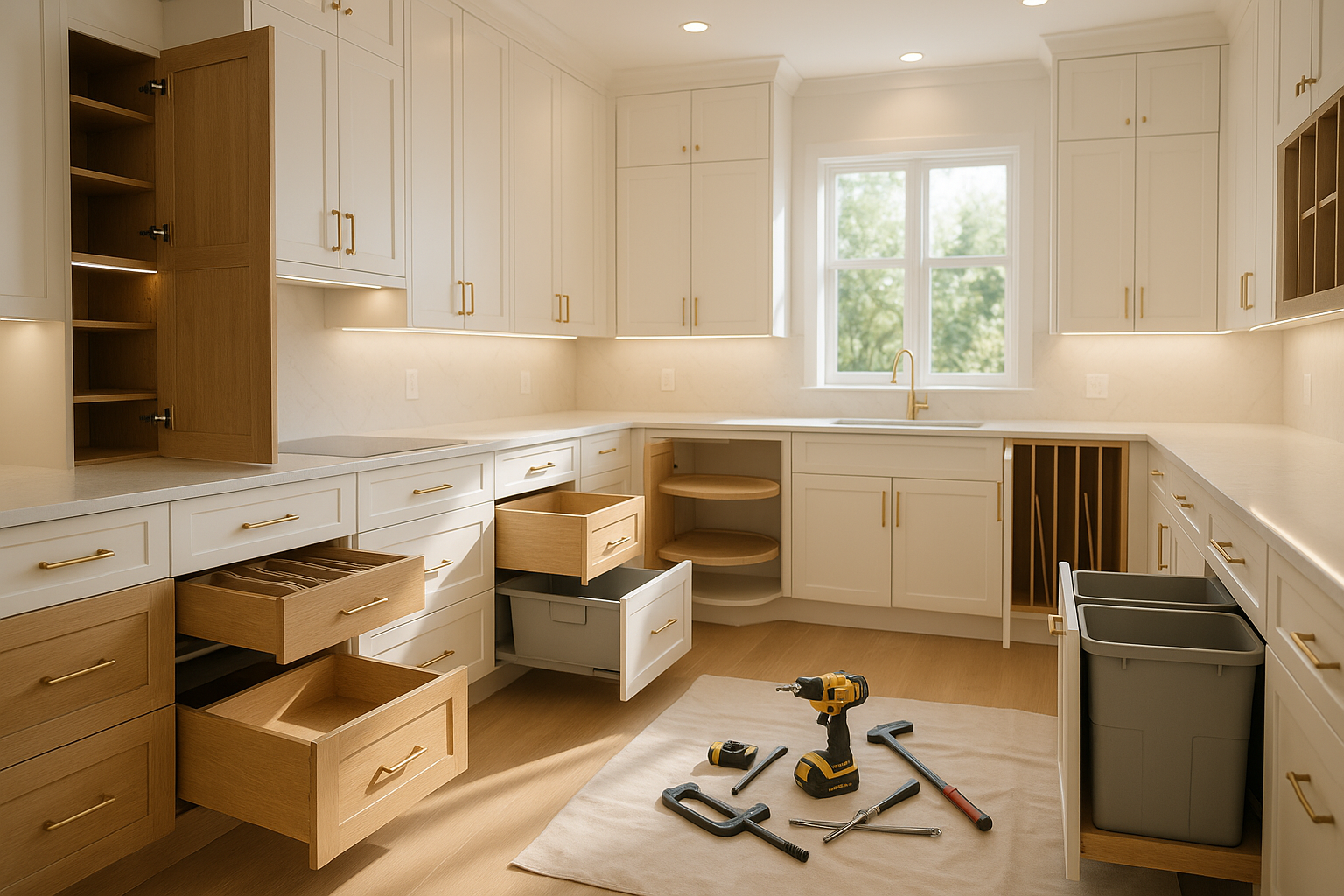 Seattle Kitchen Cabinetry and Storage Remodeling