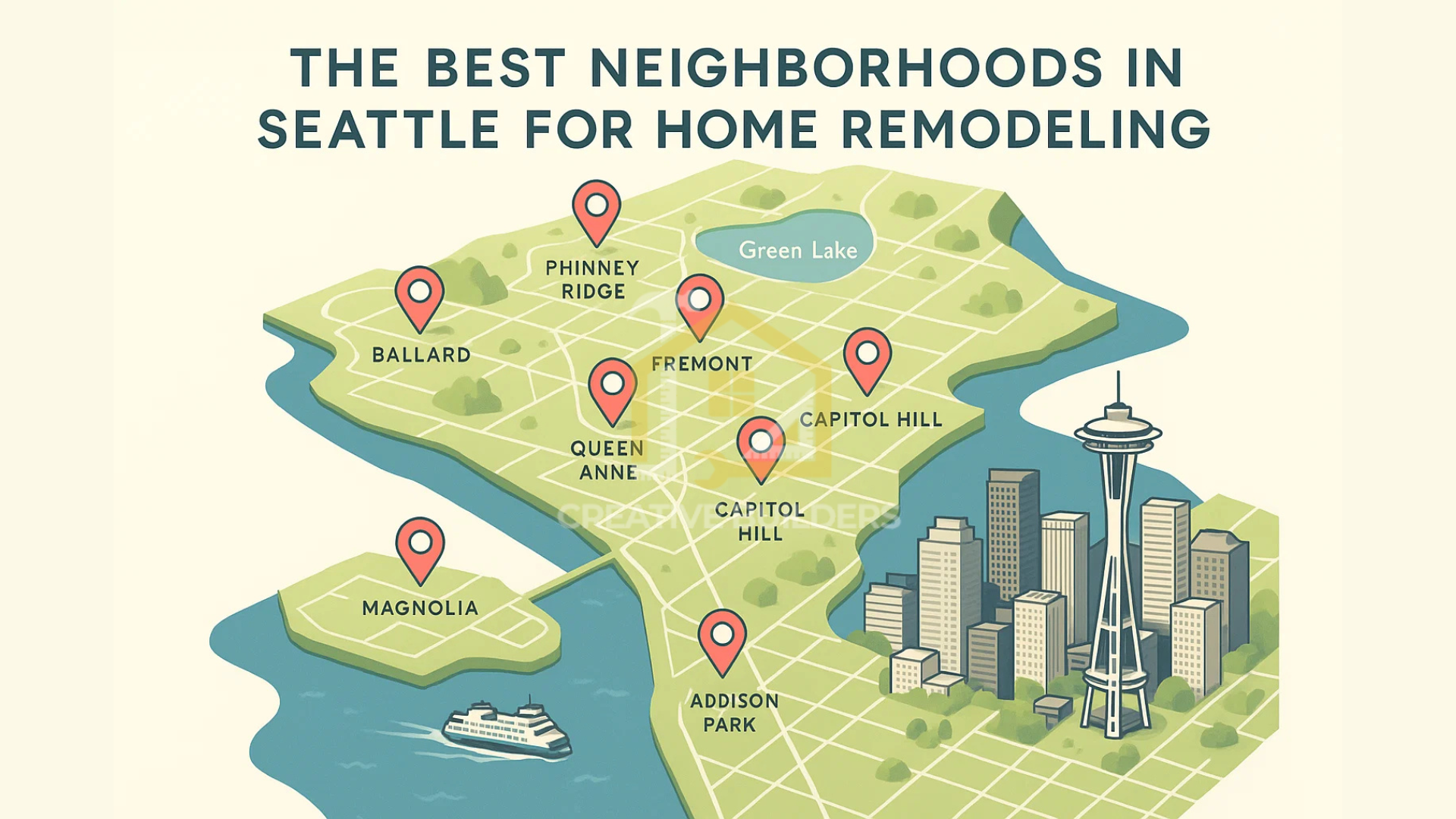 The Best Neighborhoods in Seattle for Home Remodeling
