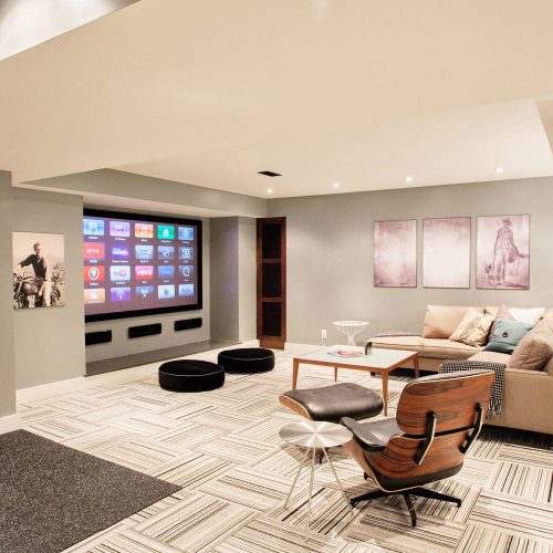 Transform Your Living Room into a Modern Entertaining Space with Creative Builders